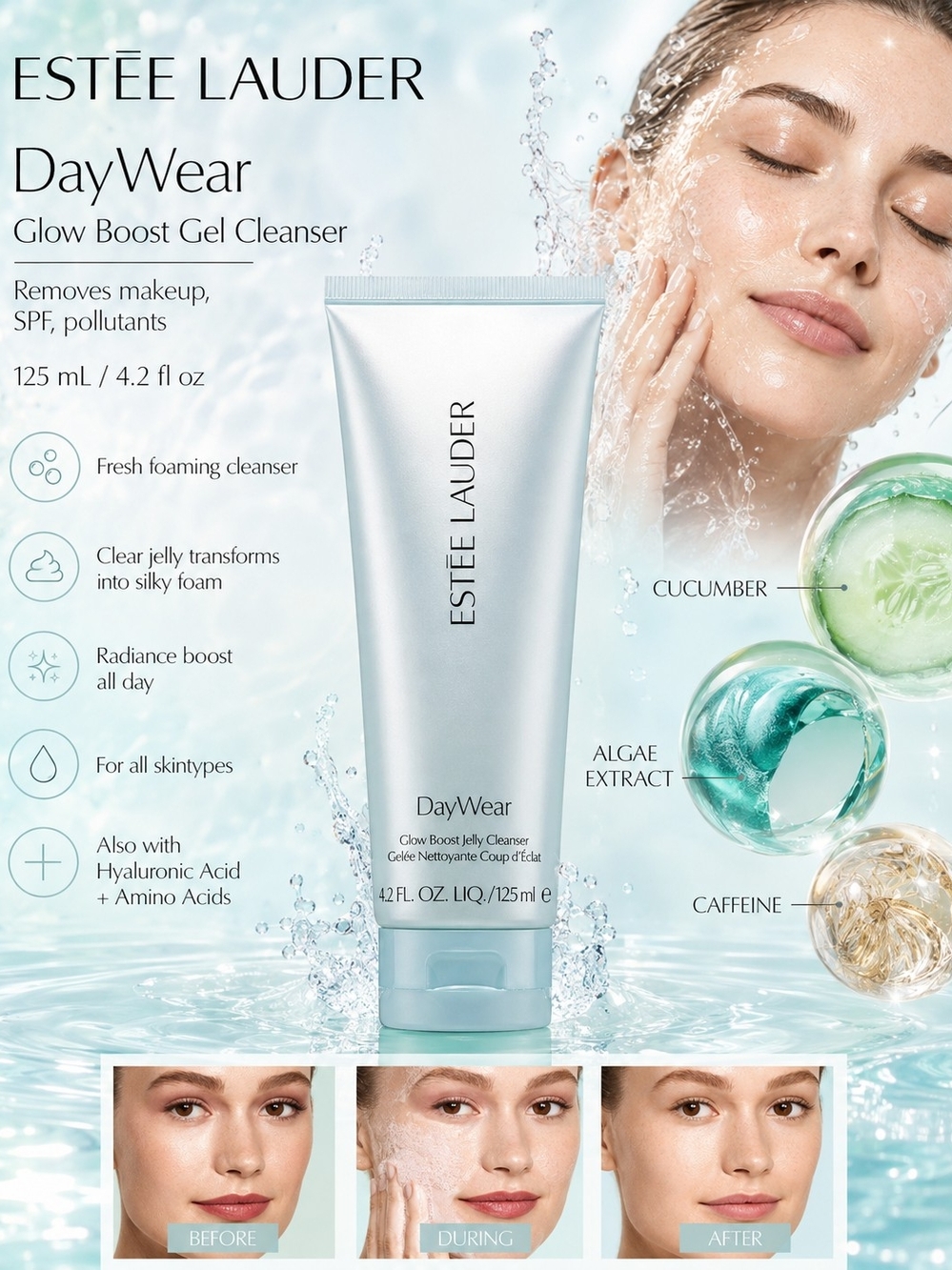 Estée Lauder DayWear Glow Boost Gel Cleanser